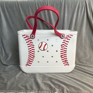 Bogg Bag Original Homerun Baseball Tote Bag w/ Bogg Baseball Bit